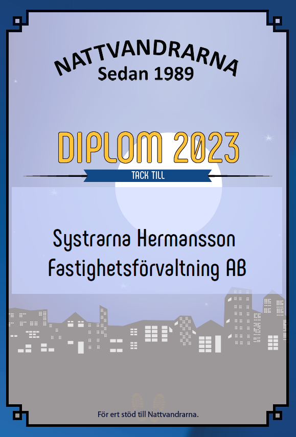 Nattvandrarna Diplom 2023